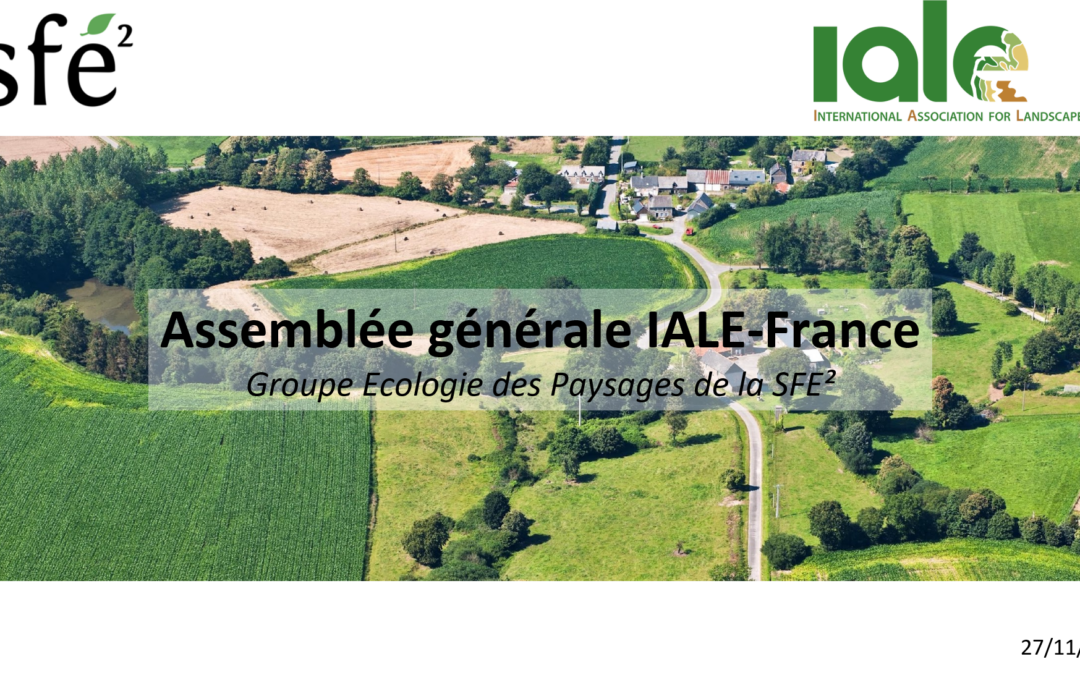 Assemblée générale fondatrice de IALE-France