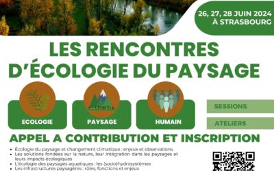 Rencontres d’écologie des paysages 2024 à Strasbourg